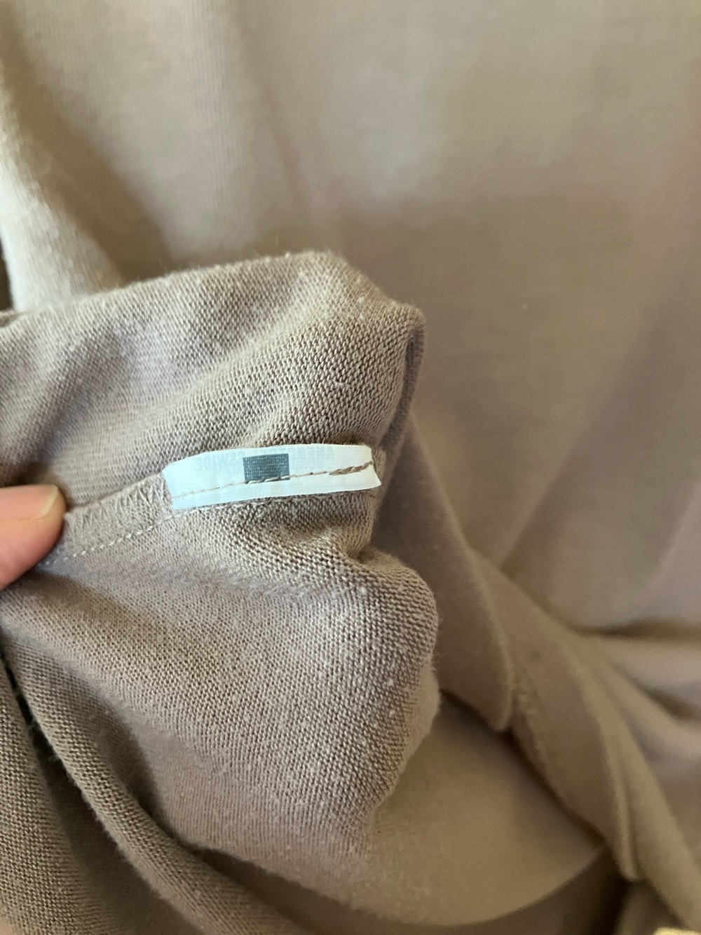 Abercrombie & Fitch Taupe Crewneck Top - Picture 4 of 4